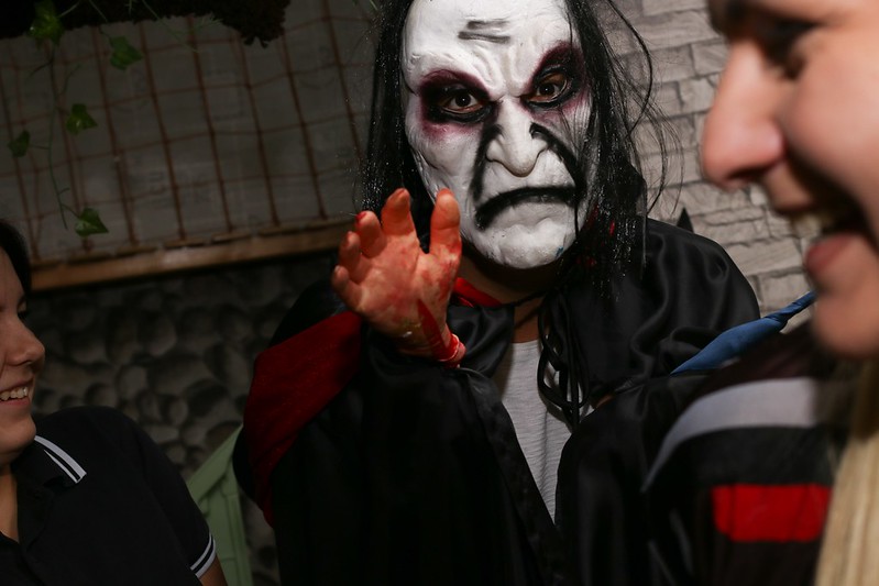 Тыквенные фонари и декорации для квеста на Хэллоуин в Volgograd