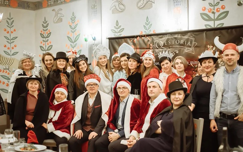 Тимбилдинг-активности на корпоративе на Новый год в Volgograd